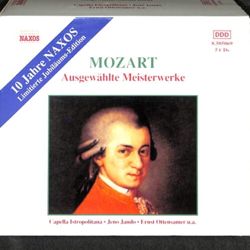 Mozart - Ausgewahlte Meisterwerke 5CD BOX EU 5-
