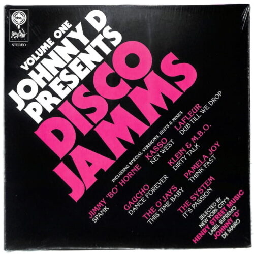 Johnny D - Disco Jamms (Volume One) 2LP EU NEW