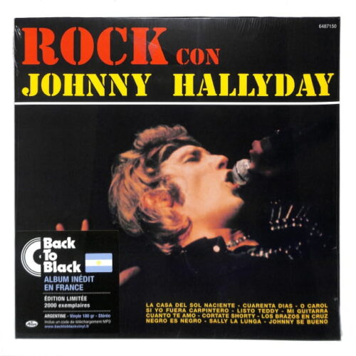 Johnny Hallyday - Rock con Johnny Hallyday EU NEW