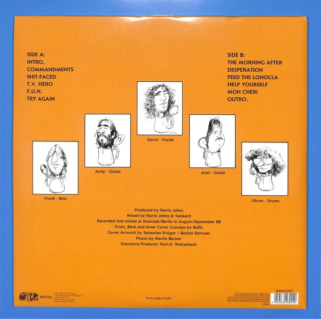 Tankard - The Morning After 2LP EU EX - obrazek 2