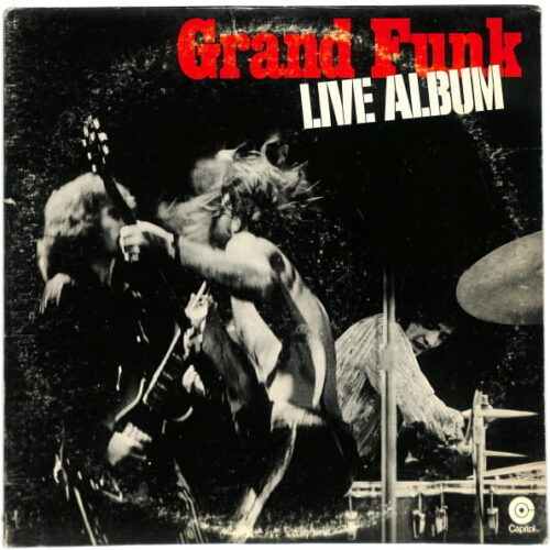 Grand Funk - Live Album 2LP US VG+