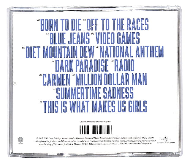 Lana Del Rey - Born To Die EU 5- - obrazek 2