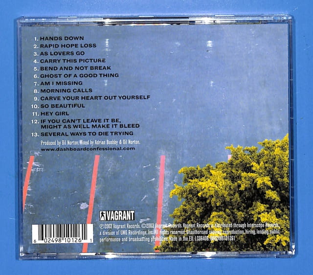 Dashboard Confessional - A Mark... EU 4 - obrazek 2