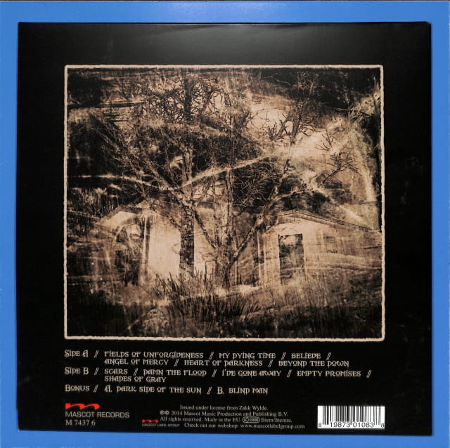 Black Label Society - Catacombs Of ... EU EX – płyta winylowa, okładka tył