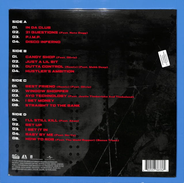 50 Cent - Best Of 2LP EU MINT - obrazek 2