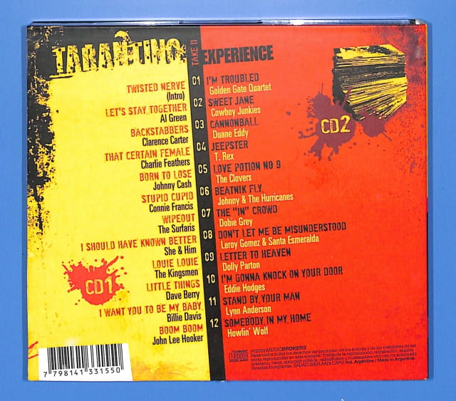 Various - The Tarantino... 2CD ARGENTINA 3+ - obrazek 2