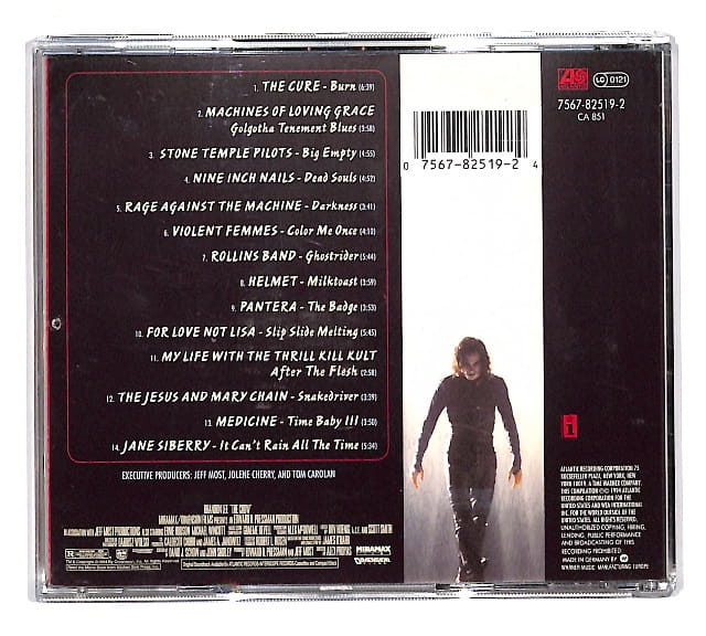 Various - The Crow (Soundtrack) EU 3+ - obrazek 2