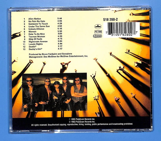 Scorpions - Face The Heat EU 3+ - obrazek 2