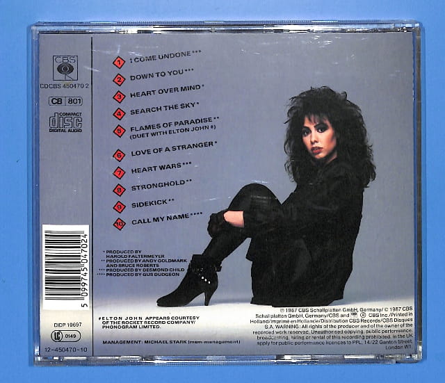 Jennifer Rush - Heart Over Mind EU 5- - obrazek 2