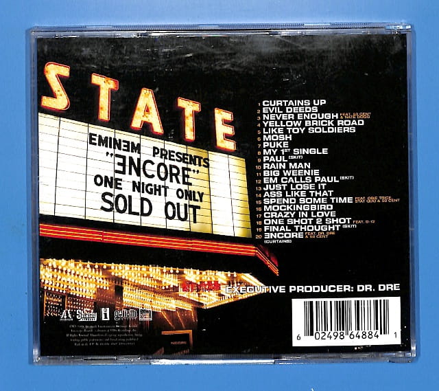 Eminem - Encore EU 3+ - obrazek 2