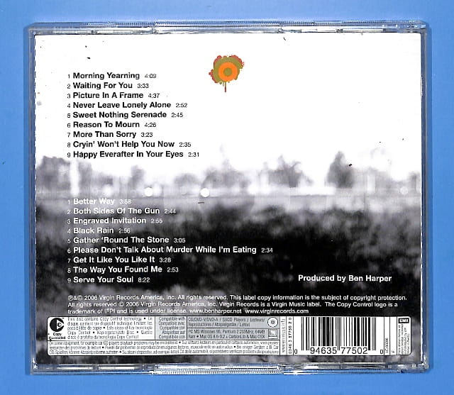 Ben Harper - Both Sides Of The Gun 2CD EU 5- – płyta CD, okładka tył