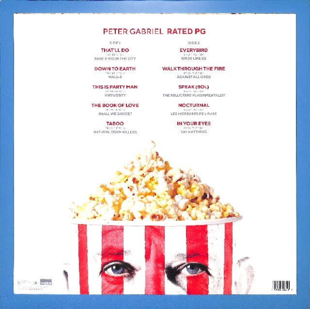 Peter Gabriel - Rated PG MINT - obrazek 2