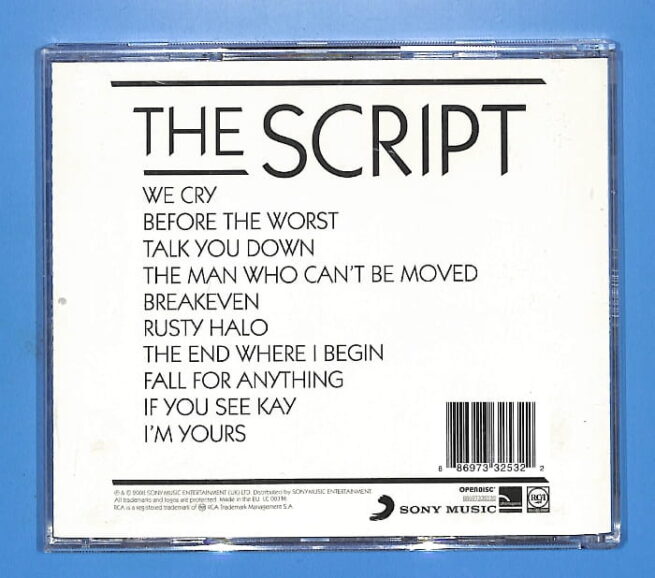 The Script - The Script EU 4 - obrazek 2