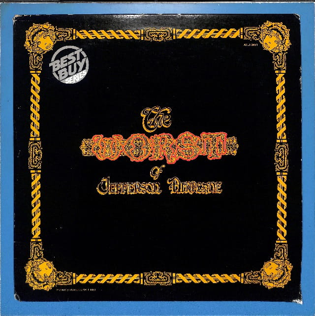 Jefferson Airplane - Worst Of Jefferson... US VG+