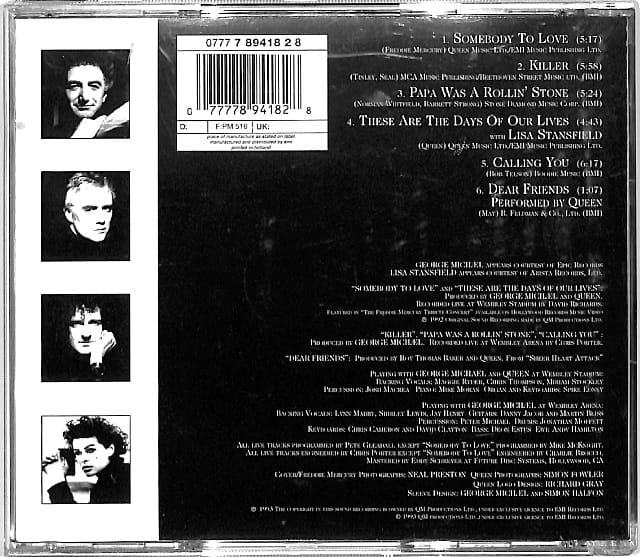 George Michael And Queen With Lisa Stansfield - Five Live EU 5- - obrazek 2