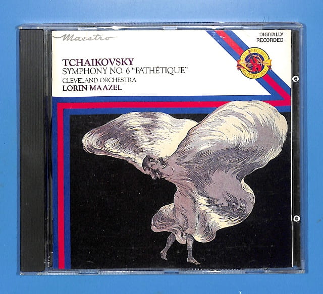 Tchaikovsky - Symphony No. 6 Pathetique EU 5- – płyta CD, okładka przód