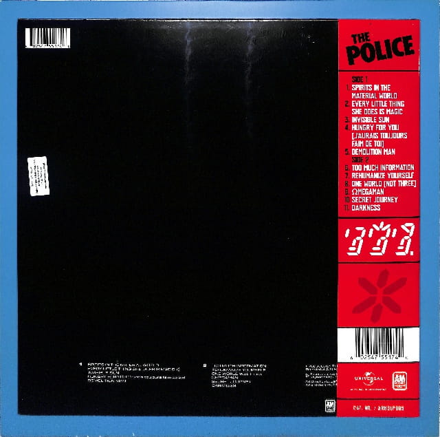 The Police - Ghost In The Machine EU NEW - obrazek 2