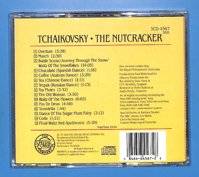 Tchaikovsky - Nutcracker Ballet Suite US 4 - obrazek 2