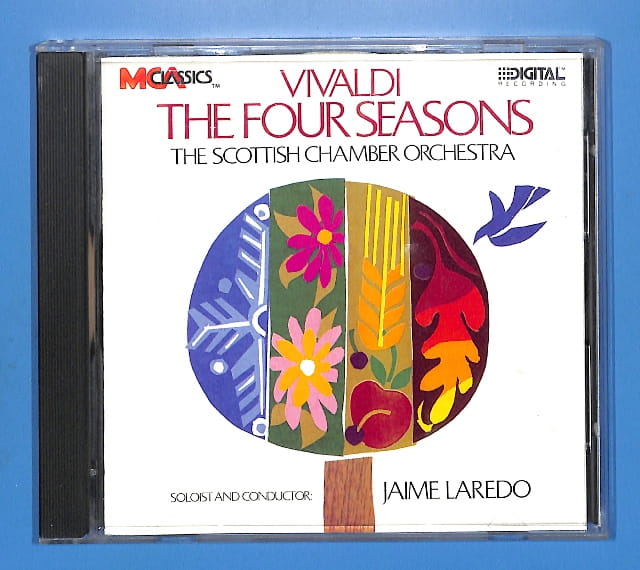 Vivaldi - The Four Seasons Laredo EU 4 – płyta CD, okładka przód