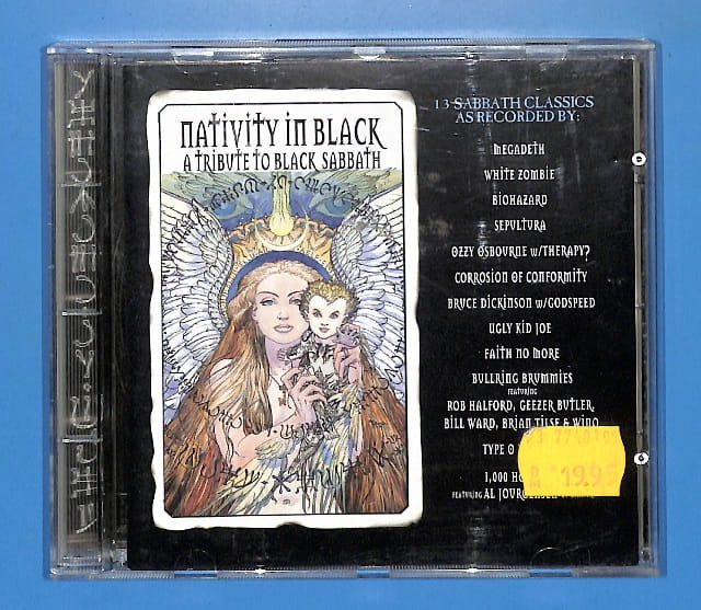 Nativity In Black - A Tribute To Black Sabbath EU 3+