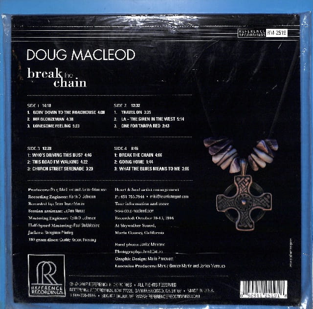 Doug MacLeod - Break The Chain 2LP EU NEW - obrazek 2