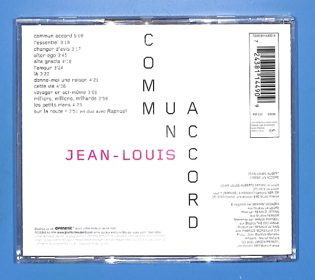Jean-Louis Aubert - Comme Un Accord EU 5- - obrazek 2