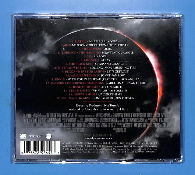 Various - Die Twilight Saga: Eclipse (OST) EU 4 - obrazek 2