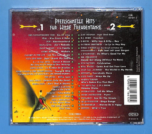 Various - Ronny's Pop Show 26 EU 5- – płyta CD, okładka tył