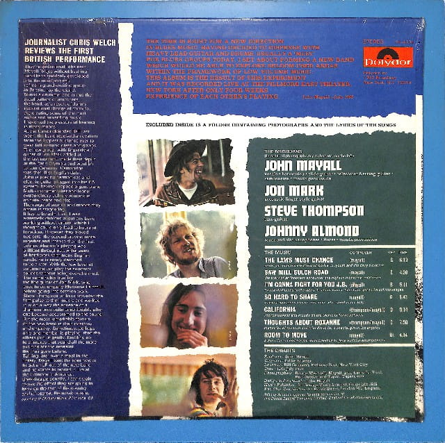 John Mayall - The Turning Point US VG- - obrazek 2