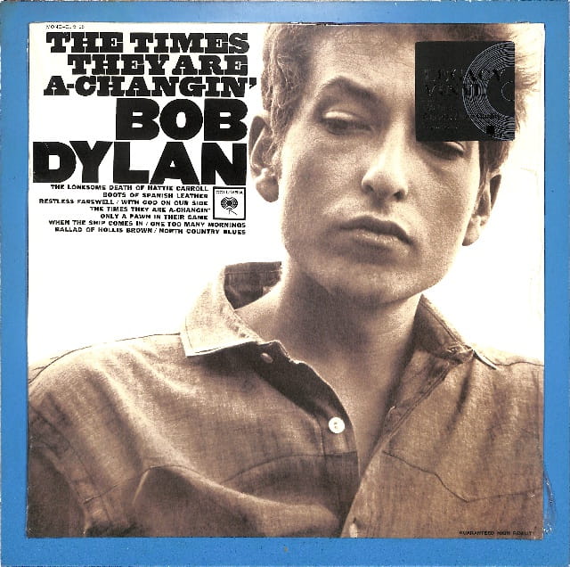 Bob Dylan - The Times They Are A-Changin' EU VG-