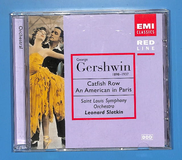 Gershwin - Leonard Slatkin EU 5-