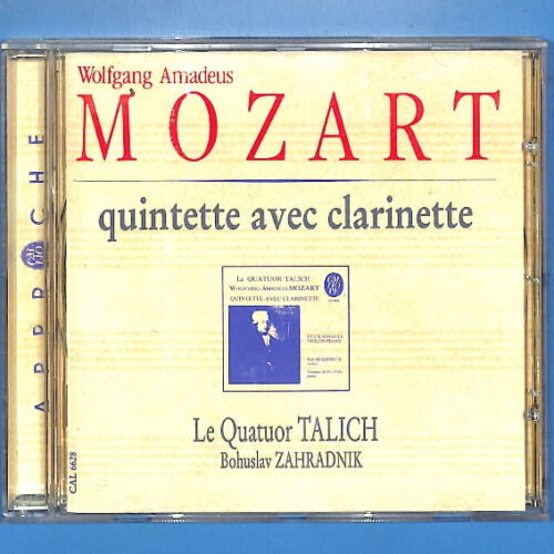 Mozart - Quintette Avec Clarinette EU 4