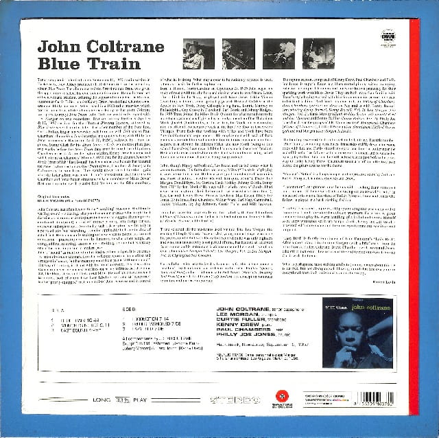 John Coltrane - Blue Train EU NEW RED - obrazek 2