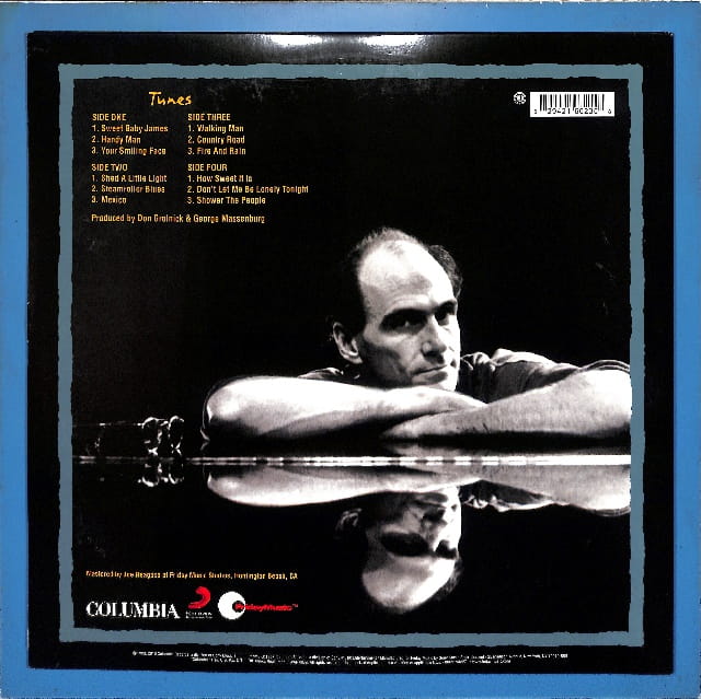 James Taylor - Best Live 2LP EU VG+ - obrazek 2