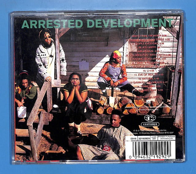 Arrested Development - 3 Years, 5 Months ... EU 3+ – płyta CD, okładka tył