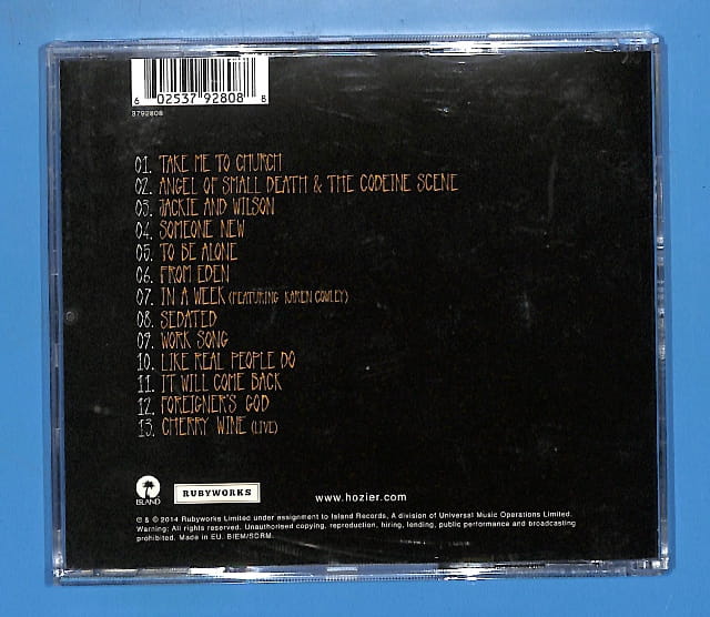 Hozier - Hozier EU 5- - obrazek 2