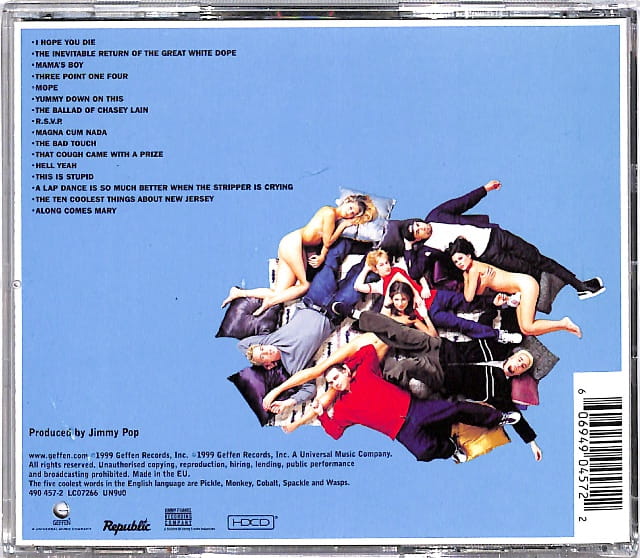 Bloodhound Gang - Hooray For Boobies EU 3+ - obrazek 2