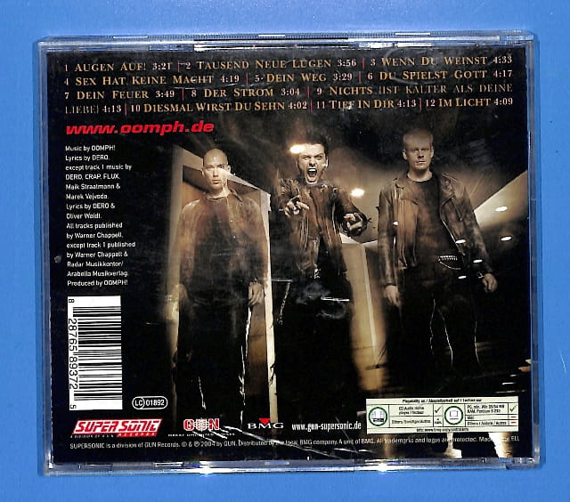 OOMPH! - Wahrheit Oder Pflicht EU 3 - obrazek 2