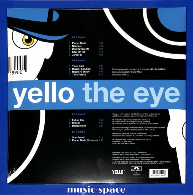 Yello - The Eye 2LP EU NEW - obrazek 2