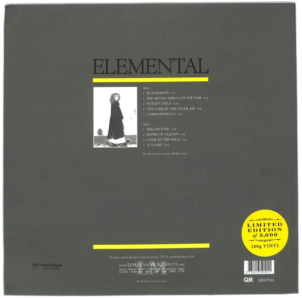 Loreena McKennitt - Elemental EU VG - obrazek 2
