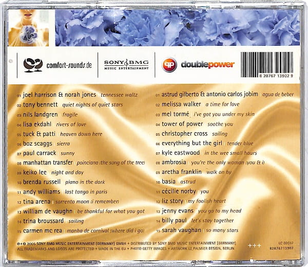 V/A - Blue Mood (Great Voices In Jazz) 2CD EU 4 – płyta CD, okładka tył