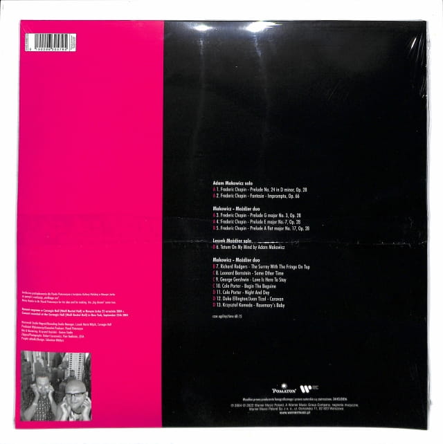 Makowicz vs Możdżer - At The Carnegie Hall 2LP NEW - obrazek 2
