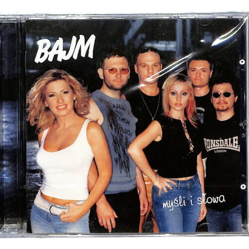Bajm - Myśli i Słowa EU NEW – płyta CD, okładka przód