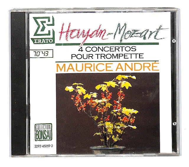 Haydn, Mozart - 4 Concertos Pour Trompette EU 3+ – płyta CD, okładka przód