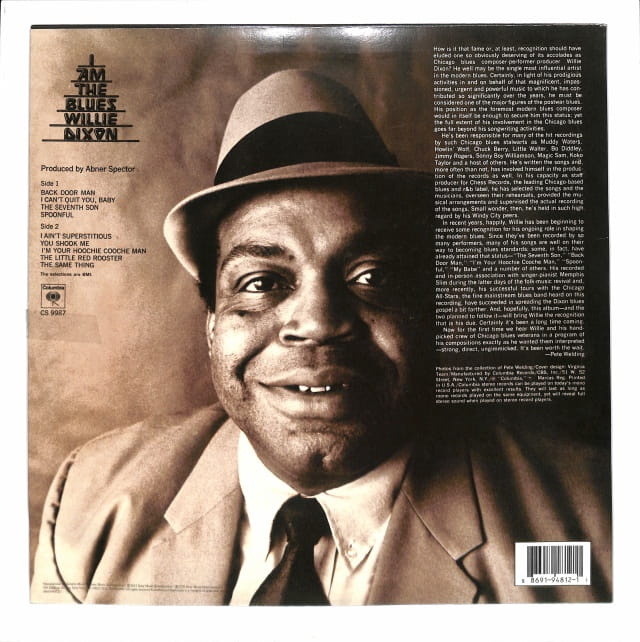 Willie Dixon - I Am The Blues US VG+ - obrazek 2