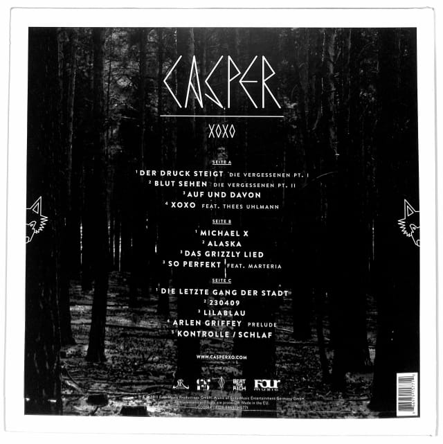Casper - XOXO 2LP+CD EU VG - obrazek 2
