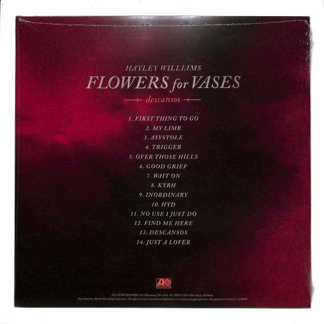 Hayley Williams - Flowers For Vases .... EU NEW – płyta winylowa, okładka tył