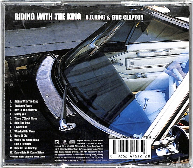 B.B. King Eric Clapton - Riding With The King EU 4 - obrazek 2