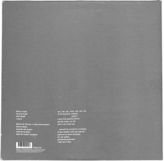 Biffy Clyro - The Vertigo Of Bliss 2LP EU VG+ – płyta winylowa, okładka tył