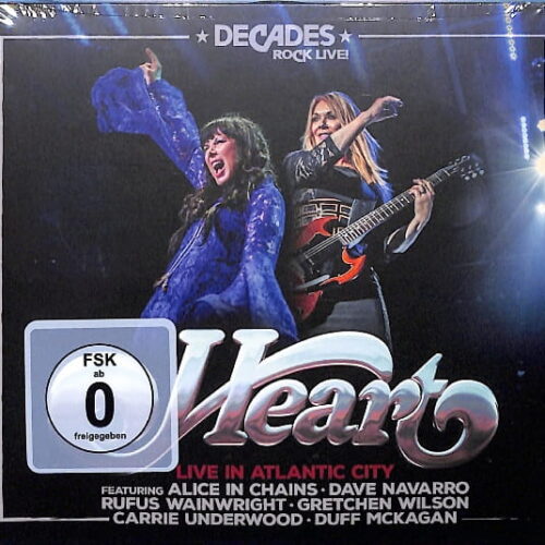 Heart - Live In Atlantic City CD+Blu-ray EU NEW